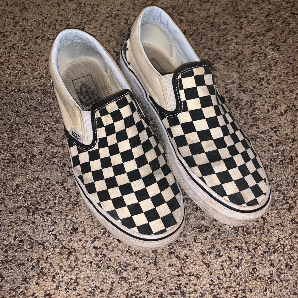 Women’s Slip On Checkered Vans